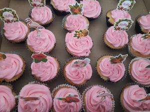 Mini cupcake com topper
