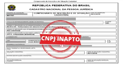 Seu CNPJ esta INAPTO? contate-nos a GUC pode te ajudar