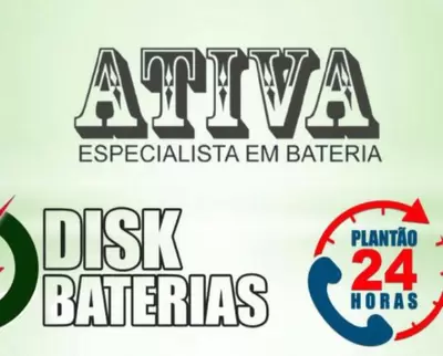 Ativa Disk Bateria Automotiva