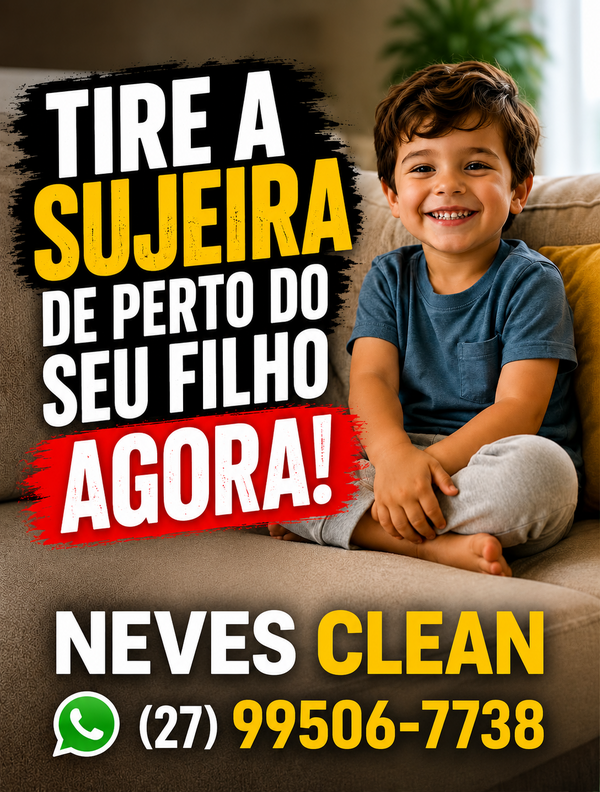 LIMPEZA DE SOFÁ