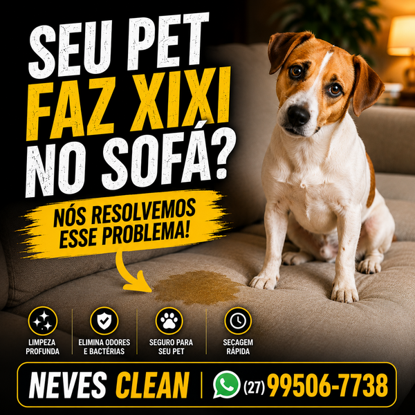 LIMPEZA DE SOFÁ