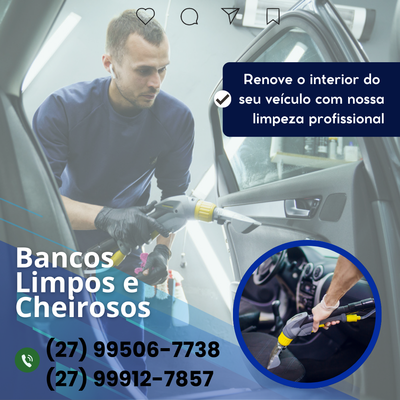 LIMPEZA PROFISSIONAL DE CARRO