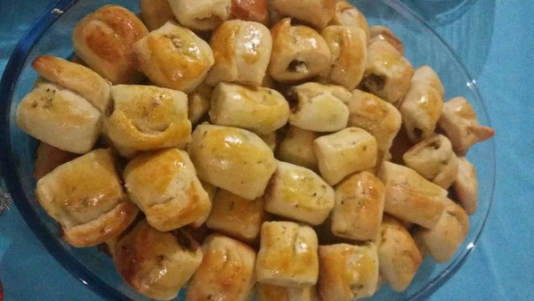 Pães Recheados para Festa