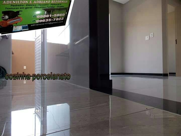 Assentamento de Porcelanato m2