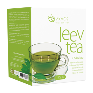 Chá 100% natural - Leev Tea Akmos