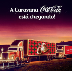Caravana da Coca Cola em Feu Rosa Caravana da Coca Cola em Feu Rosa