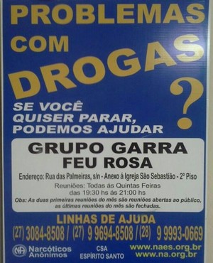 Narcóticos Anônimos em Feu Rosa Narcóticos Anônimos em Feu Rosa